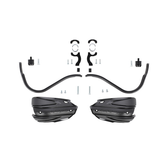 Protèges mains moto - Noir - ACERBIS Endurance-X Suzuki V-Strom 1050 SE 2023 - 2025 - 800 DE 2023 - 2025