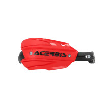 Protèges mains moto - Rouge Noir - ACERBIS Endurance-X