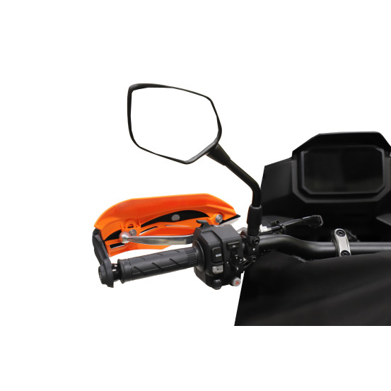 Protèges mains moto - Gris Noir - ACERBIS Argon Ducati - Gas Gas ES- Honda - Husqvarna - KTM - Moto Morini - Suzuki
