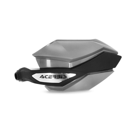 Protèges mains moto - Gris Noir - ACERBIS Argon Aprilia Tuareg - Benelli - Moto Guzzi - Honda - QJ