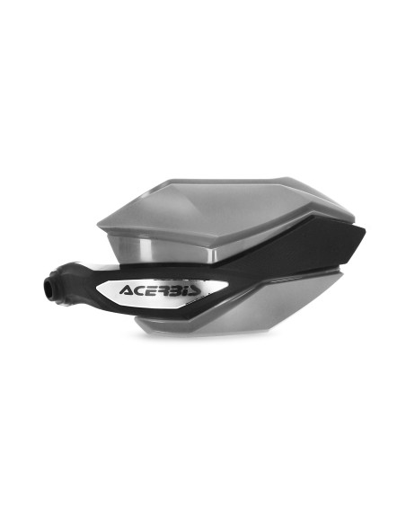 Protèges mains moto - Gris Noir - ACERBIS Argon Aprilia Tuareg - Benelli - Moto Guzzi - Honda - QJ