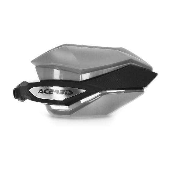 Protèges mains moto - Gris Noir - ACERBIS Argon Aprilia Tuareg - Benelli - Moto Guzzi - Honda - QJ