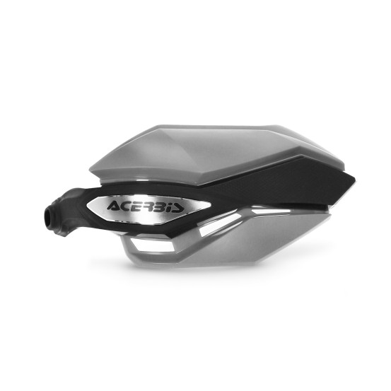 Protèges mains moto - Gris Noir - ACERBIS Argon Aprilia Tuareg - Benelli - Moto Guzzi - Honda - QJ