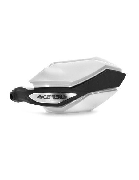 Protèges mains moto - Blanc Noir - ACERBIS Argon Aprilia Tuareg - Benelli - Moto Guzzi - Honda - QJ
