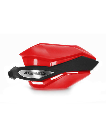Protèges mains moto - Rouge Noir - ACERBIS Argon Aprilia Tuareg - Benelli - Moto Guzzi - Honda - QJ