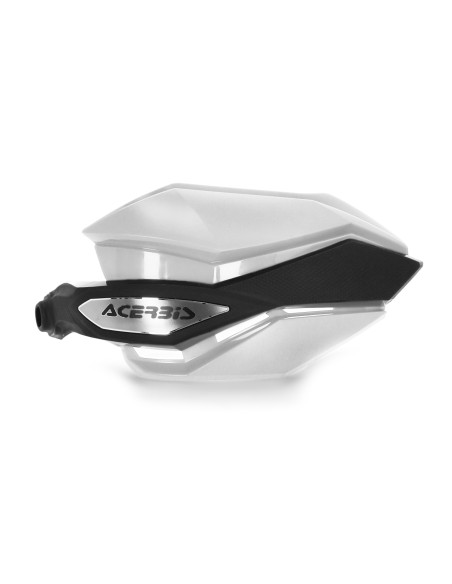 Protèges mains moto - Blanc Noir - ACERBIS Argon Ducati - Gas Gas - Honda - Husqvarna - KTM - Moto Morini - Suzuki