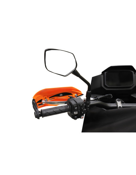 Protèges mains moto - Blanc Noir - ACERBIS Argon Ducati - Gas Gas - Honda - Husqvarna - KTM - Moto Morini - Suzuki