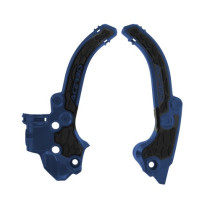 Protection de cadre XGRIP - Bleu Noir - ACERBIS KTM 50 SX Husqvarna 50 TC 2024