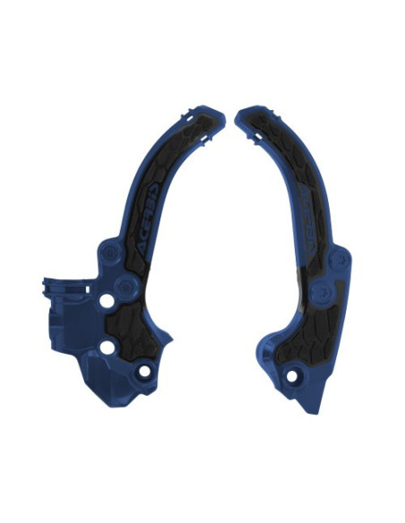 Protection de cadre XGRIP - Bleu Noir - ACERBIS KTM 50 SX Husqvarna 50 TC 2024
