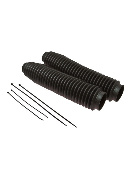 Soufflets de fourche POLISPORT Noir 350 mm - ø41 mm - ø58mm