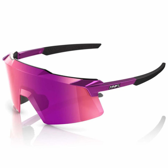 Lunettes de soleil 100% AEROCRAFT - Gloss Purple