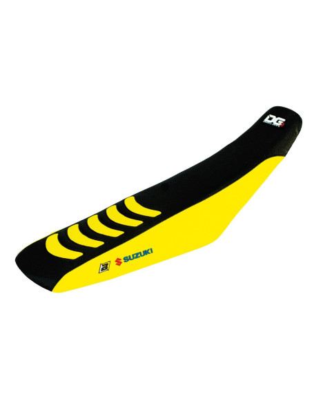 Housse de selle BLACKBIRD Double Grip 3 Noir Jaune Suzuki RM-Z