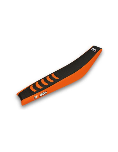 Housse de selle BLACKBIRD Double Grip 3 Noir Orange KTM SX