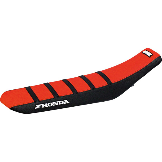 Housse de selle BLACKBIRD Zebra Noir Rouge Honda CRF-R 2021-2025