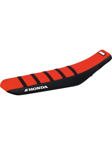 Housse de selle BLACKBIRD Zebra Noir Rouge Honda CRF-R 2021-2025