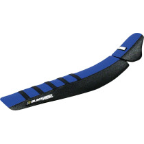 Housse de selle BLACKBIRD Zebra  Noir Bleu Yamaha 450 YZF 2023-2025