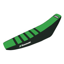 Housse de selle BLACKBIRD Replica Zebra Kawasaki 450 KXF 2019 Noir Vert