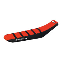 Housse de selle BLACKBIRD Zebra Honda CRF-R 2017-2020 Noir Rouge