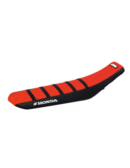 Housse de selle BLACKBIRD Zebra Honda CRF-R 2017-2020 Noir Rouge