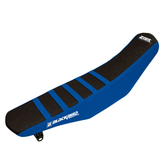 Housse de selle BLACKBIRD Zebra Yamaha YZF 2006-2009 Noir Bleu