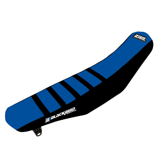 Housse de selle BLACKBIRD Zebra Yamaha YZF 2018-2021 Noir Bleu