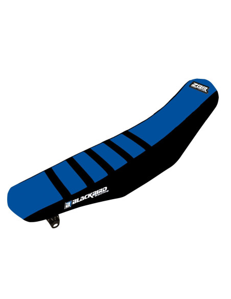 Housse de selle BLACKBIRD Zebra Yamaha YZF 2018-2021 Noir Bleu