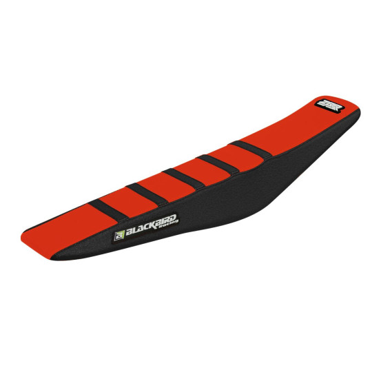 Housse de selle BLACKBIRD Zebra Beta RR 2014-2019 Noir Rouge