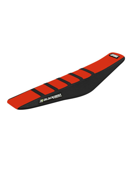 Housse de selle BLACKBIRD Zebra Beta RR 2014-2019 Noir Rouge