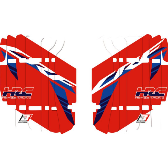 Kit déco grilles radiateurs BLACKBIRD HRC Honda 250 CRF-R 2010-2013