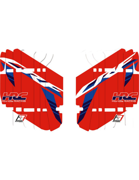 Kit déco grilles radiateurs BLACKBIRD HRC Honda 250 CRF-R 2010-2013