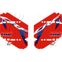 Kit déco grilles radiateurs BLACKBIRD HRC Honda 250 CRF-L 250 CRF-R