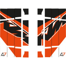 Kit déco grilles radiateurs BLACKBIRD KTM SX 2013-2015