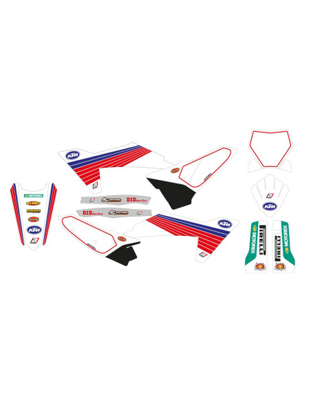 Kit déco BLACKBIRD Rétro KTM SX SXF 2023