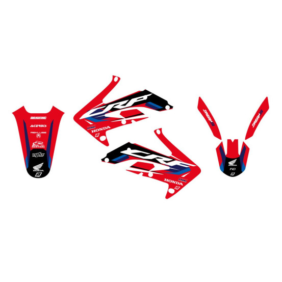 Kit déco BLACKBIRD Dream Graphic 5 Honda 450 CRF 2005-2008