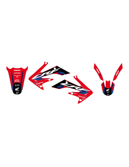 Kit déco BLACKBIRD Dream Graphic 5 Honda 250 CRF 2004-2009