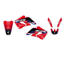 Kit déco BLACKBIRD Dream Graphic 5 Honda 125 CR 2000-2001