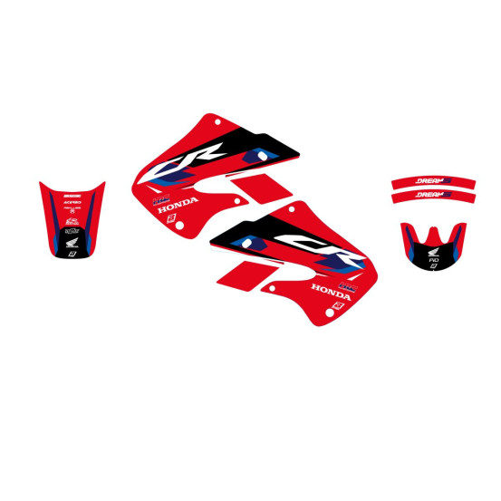 Kit déco BLACKBIRD Dream Graphic 5 Honda 125 CR 1998-1999