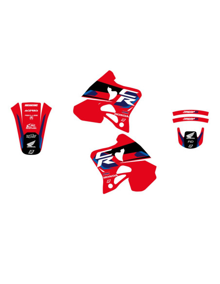 Kit déco BLACKBIRD Dream Graphic 5 Honda 125 CR 1993-1997
