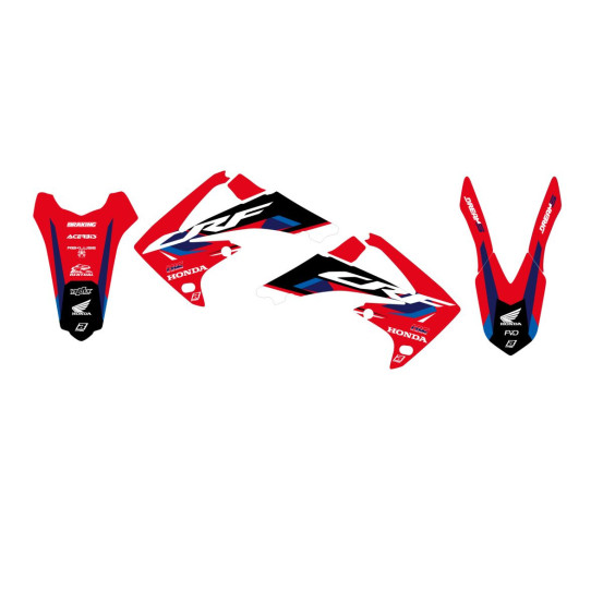 Kit déco BLACKBIRD Dream Graphic 5 Honda 250 CRF-R 2010-2013
