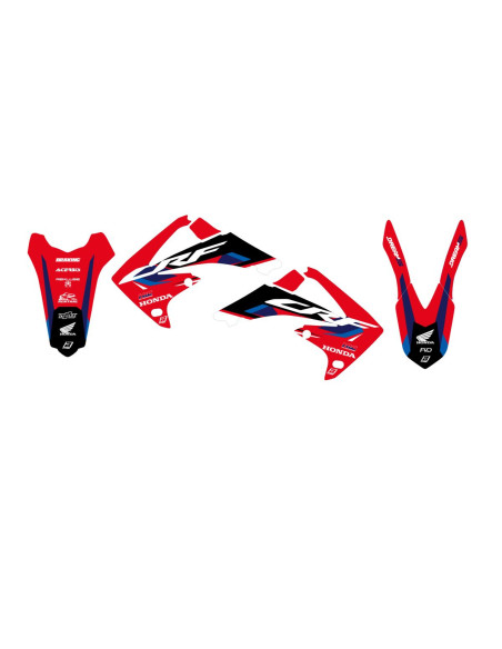 Kit déco BLACKBIRD Dream Graphic 5 Honda 250 CRF-R 2010-2013
