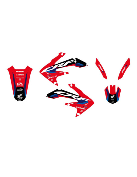 Kit déco BLACKBIRD Dream Graphic 5 Honda 450 CRF-X 2004-2016