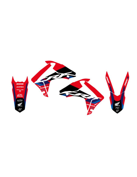 Kit déco BLACKBIRD Dream Graphic 5 Honda 250 CRF-R 2014-2017