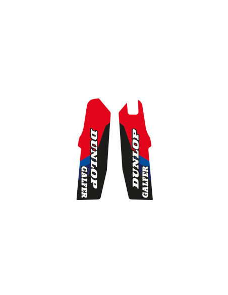 Stickers de bas de fourche BLACKBIRD Dream Graphic 5 Honda CRF-L Rally