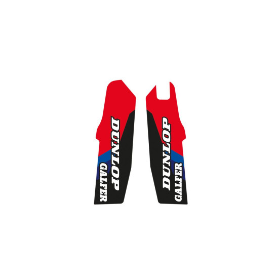 Stickers de bas de fourche BLACKBIRD Dream Graphic 5 Honda 250 CRF-R CRF-RX