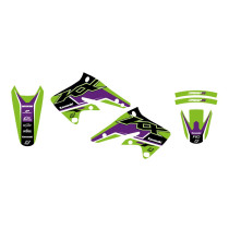 Kit déco BLACKBIRD Dream Graphic 5 Kawasaki 250 KXF 2004-2005