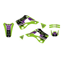Kit déco BLACKBIRD Dream Graphic 5 Kawasaki 125 KX 1999-2002