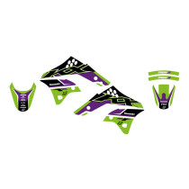 Kit déco BLACKBIRD Dream Graphic 5 Kawasaki 250 KXF 2006-2008