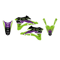 Kit déco BLACKBIRD Dream Graphic 5 Kawasaki 85 KX 2014-2019