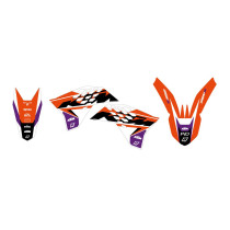 Kit déco BLACKBIRD Dream Graphic 5 KTM SX 2007-2010