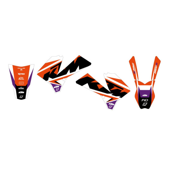 Kit déco BLACKBIRD Dream Graphic 5 KTM 85 SX 2006-2012